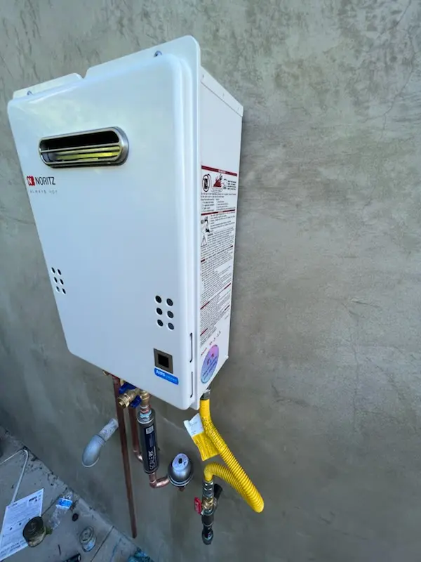 Tankless water heater installation for Cherry Grove homes